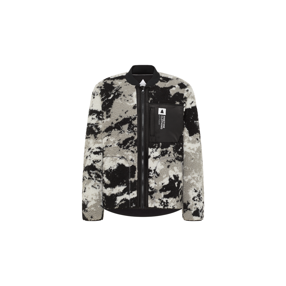 Moss Cropped Polar Jacket