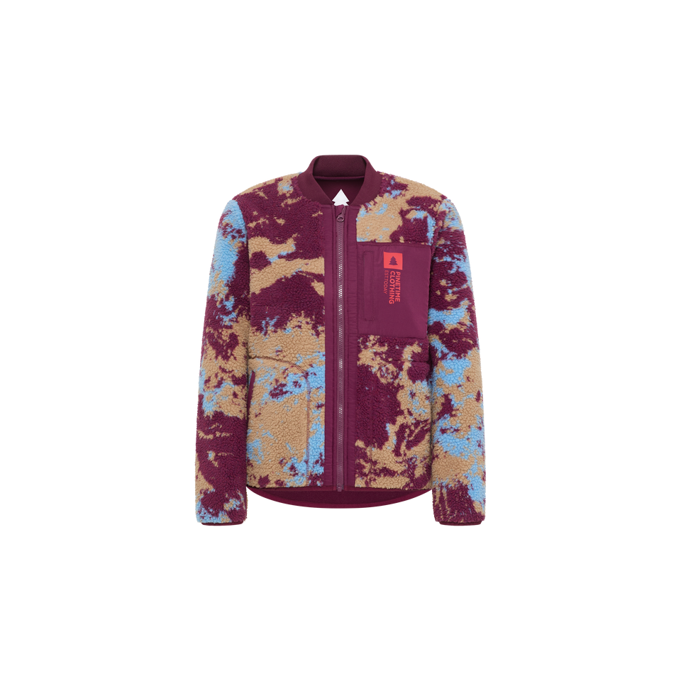 Moss Cropped Polar Jacket
