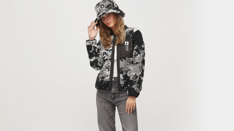 Moss Cropped Polar Jacket