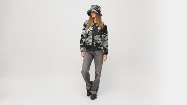 Moss Cropped Polar Jacket