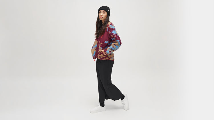 Moss Cropped Polar Jacket