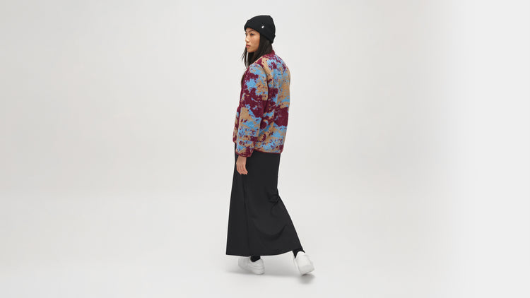 Moss Cropped Polar Jacket