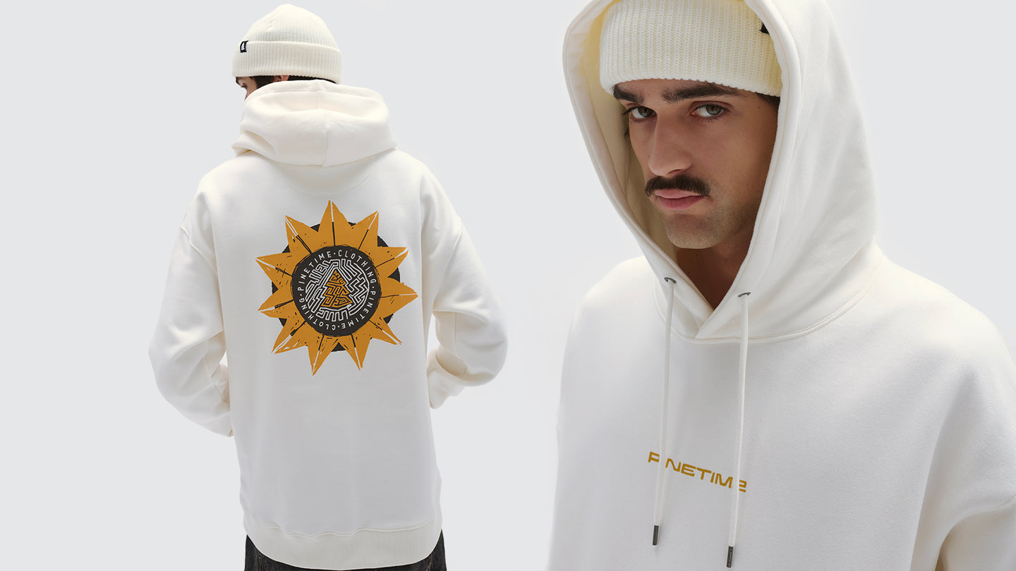 Sunflower Oversized Organic Hoodie