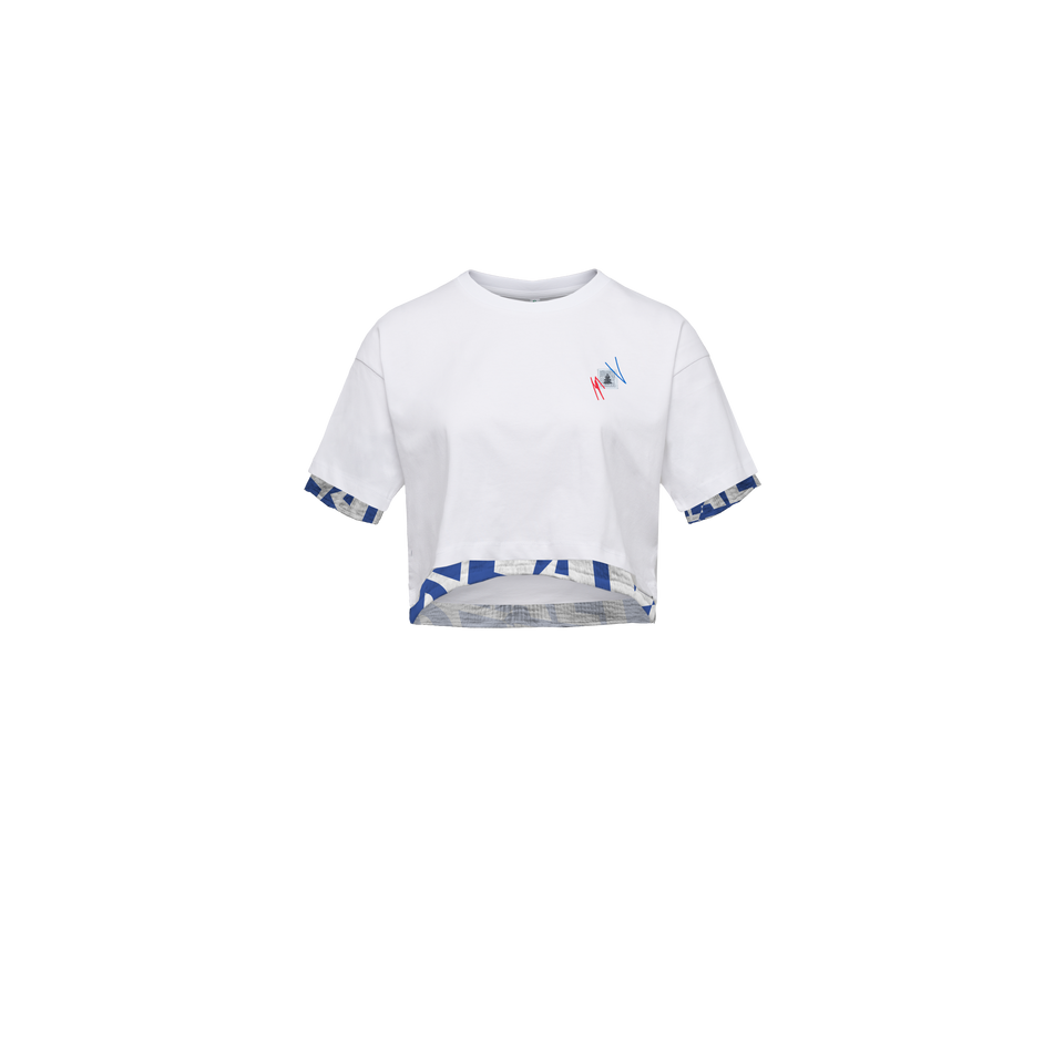 Leave Behind Cropped Organic T-Shirt