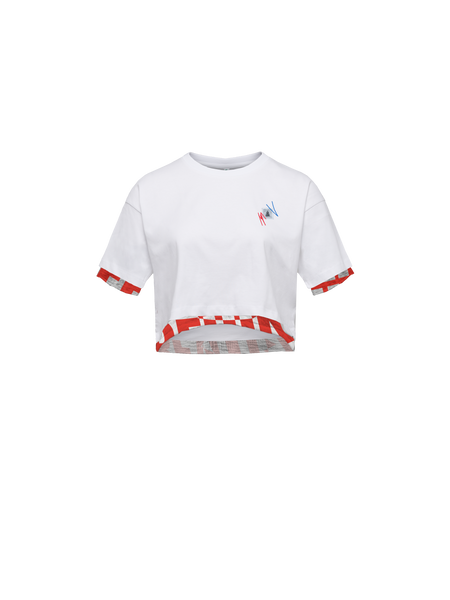 Leave Behind Cropped Organic T-Shirt