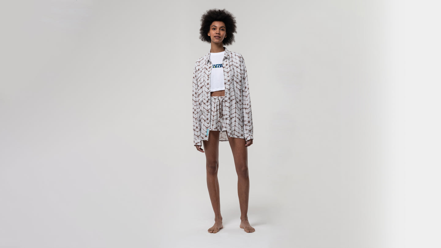 Butler Button Up Tie-Dye Shirt