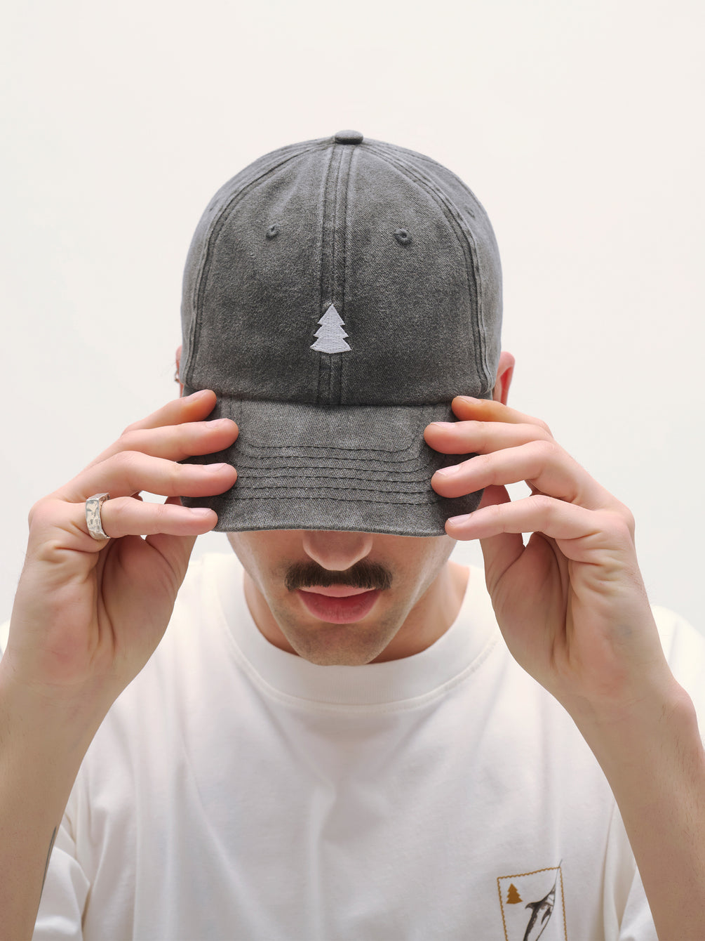 Mini Tree Curved Visor Cap