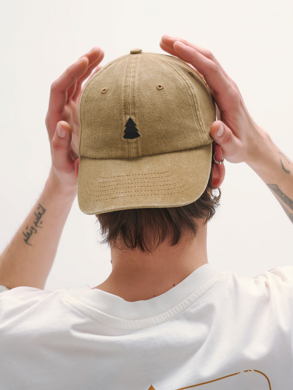 Mini Tree Curved Visor Cap