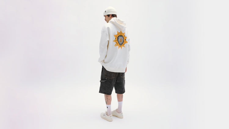 Sunflower Oversized Organic Hoodie