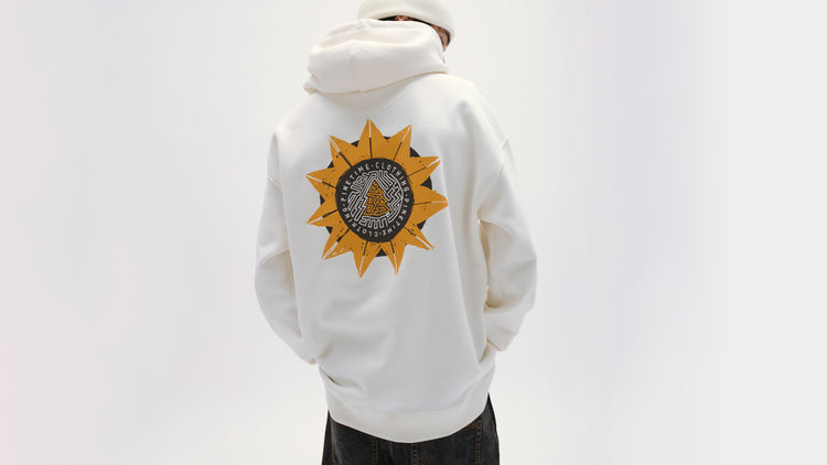 Sunflower Oversized Organic Hoodie