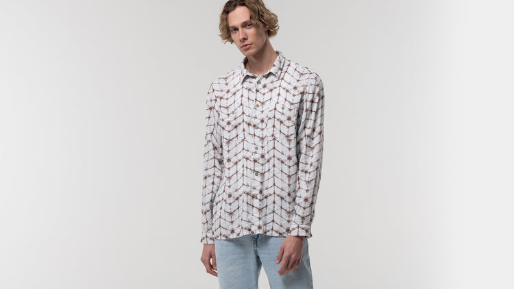 Butler Button Up Tie-Dye Shirt