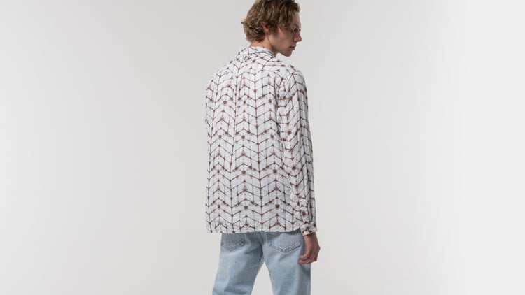 Butler Button Up Tie-Dye Shirt