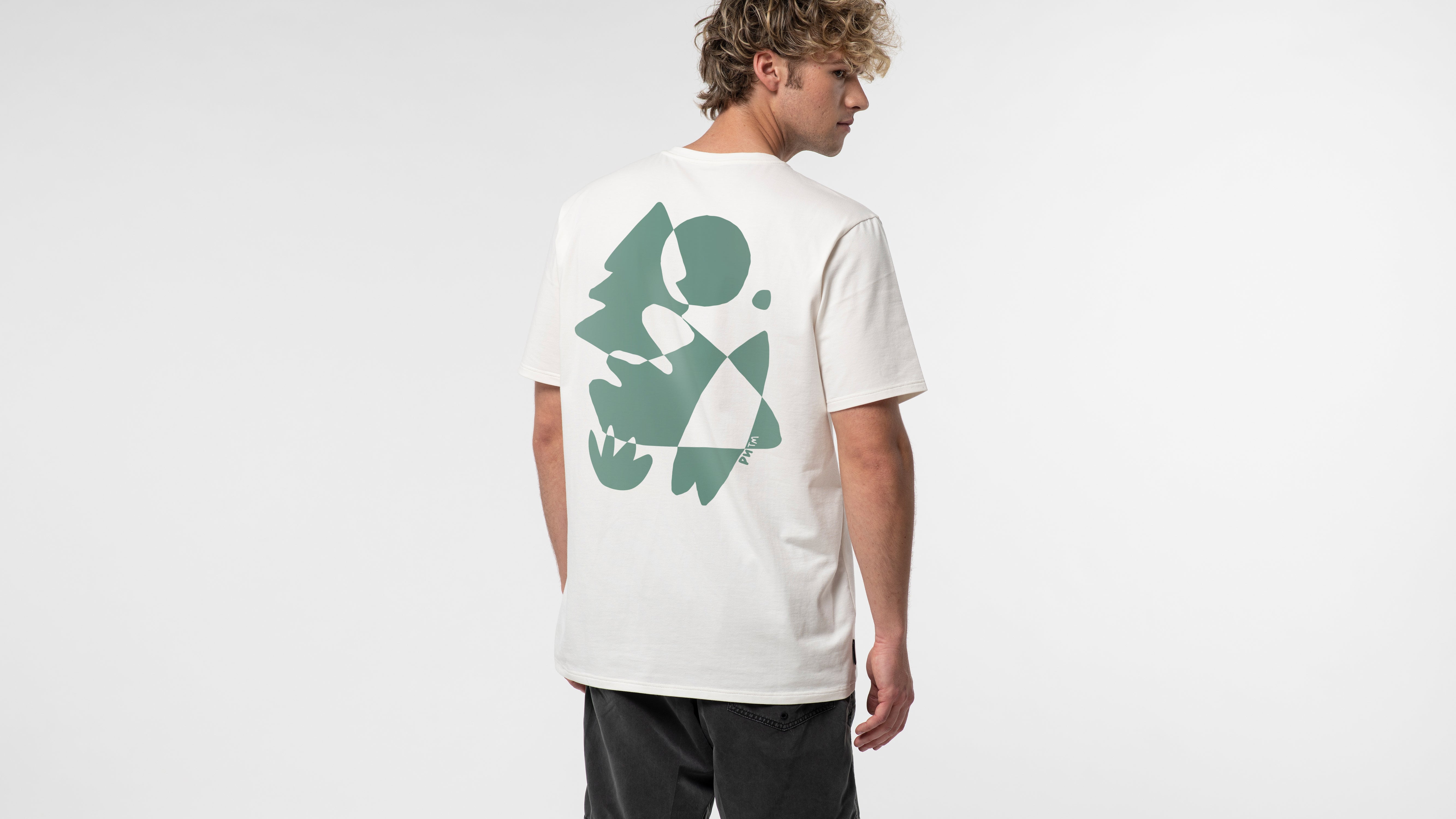 Landscape Dusty Mint Organic T-Shirt